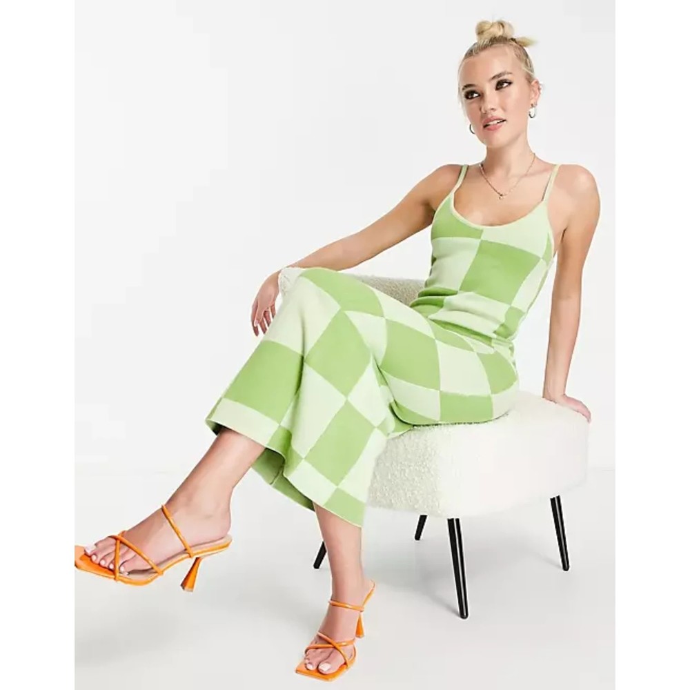 Peppermayo Wave Pattern Basic Tank Bodycon Dress … - image 6